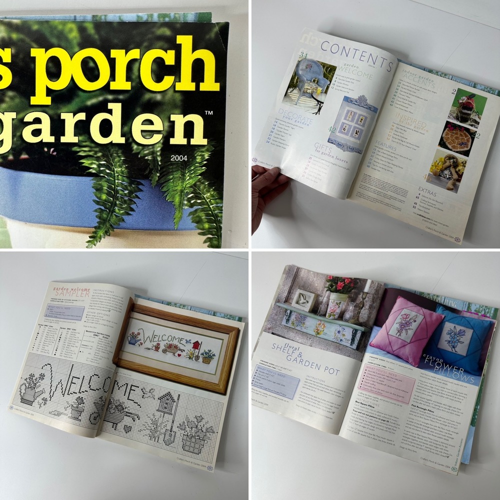 4 Mixed Lot Garden Craft Magazines 2003 2004 Better Homes Country Living - Picture 4 of 7
